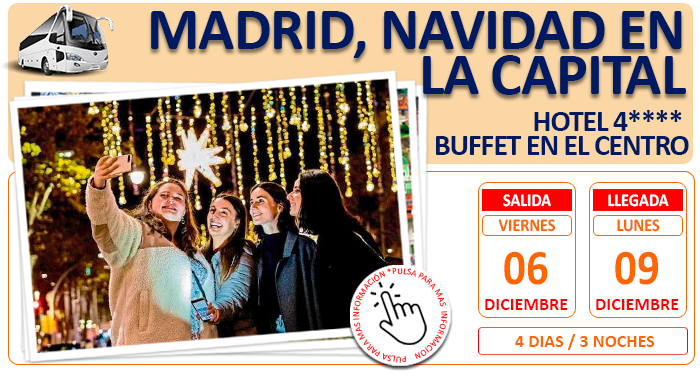 Circuito Cultural en Autobus para Grupos :: Madrid en la Capital :: Hotel 4* Buffet en el Centro de Madrid :: 5 Días