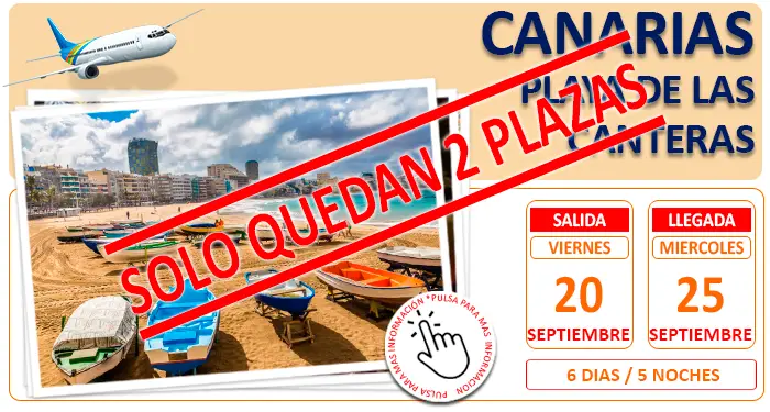 Circuito en Autocar para Grupos :: Gran Canarias :: Playa de la Canteras :: Hotel Concorde 4**** :: 6 Dias