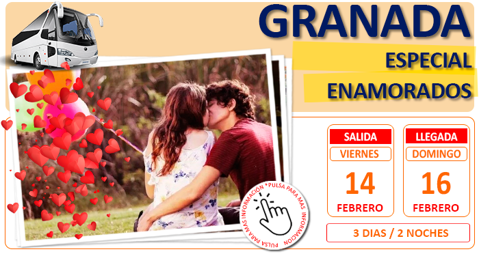 Circuito Cultural en Autobús para Grupos :: Granada :: Especial Enamorados :: Hotel Capitulaciones 4**** :: 3 Días