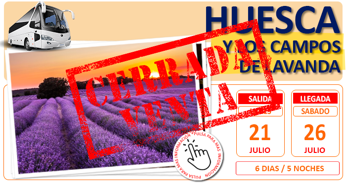 Circuito Cultural en Autobús para Grupos :: Huesca :: y los Campos de Lavanda :: Pensión Completa :: Hoteles 3* y 4* :: 6 Días