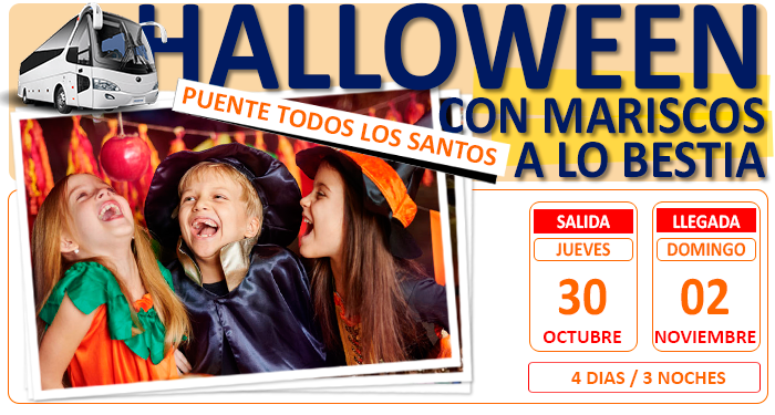 Circuito Cultural en Autocar para Grupos :: Mojacar :: Noche de Halloween :: Con Mariscos a lo Bestia :: Hotel Marina Playa 4* :: 3 Dias
