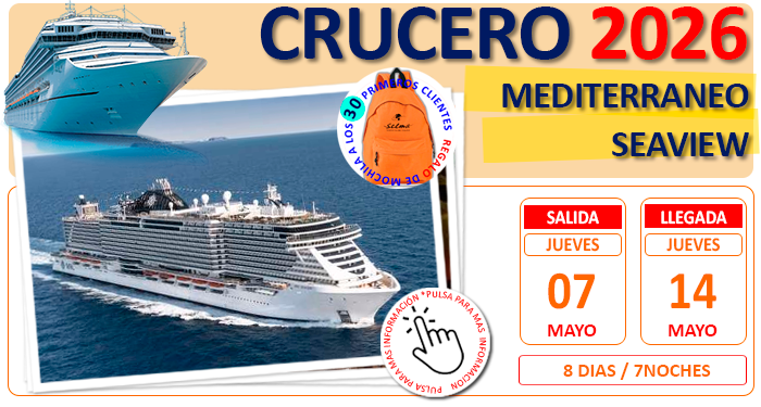 Crucero Cultural en Grupo :: Mediterraneo :: Marsella :: Génova :: Roma :: Palermo :: Ibiza :: Todo Incluido :: Easy Plus :: Buque MSC Seaview :: 8 Días