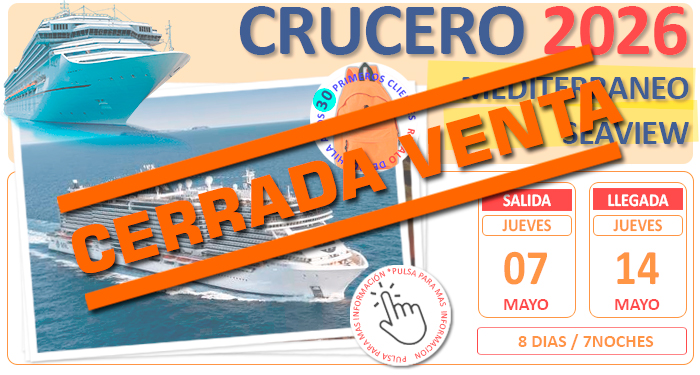 Crucero Cultural en Grupo :: Mediterraneo :: Marsella :: Génova :: Roma :: Palermo :: Ibiza :: Todo Incluido :: Easy Plus :: Buque MSC Seaview :: 8 Días