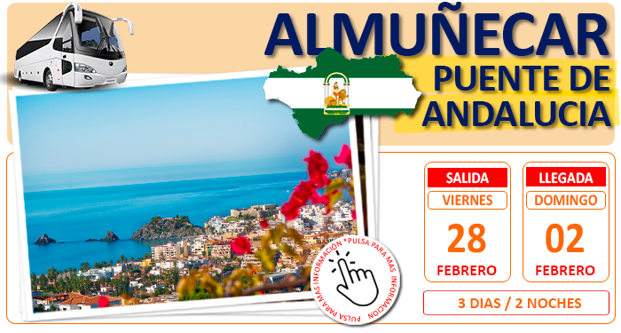 Circuito Cultural en Autobús para Grupos :: Almuñecar :: Puente de Andalucia :: Hotel Suite Albayzin del Mar 4**** :: 3 Días