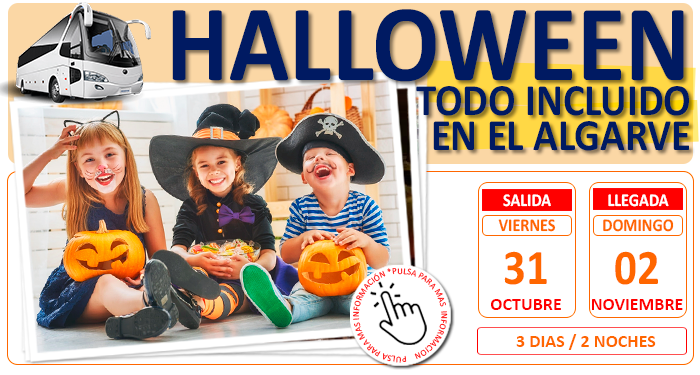 Circuito Cultural en Autocar para Grupos :: Noche de Halloween :: Todo Incluido en el Algarve :: Hotel Ukino Palmeiras Village Family 4**** :: Todo Incluido :: 3 Dias