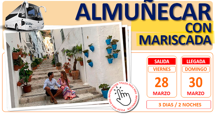 Circuito Cultural en Autobús para Grupos :: Almuñecar :: Con Mariscada :: Hotel Suite Albayzin del Mar 4**** :: 3 Días