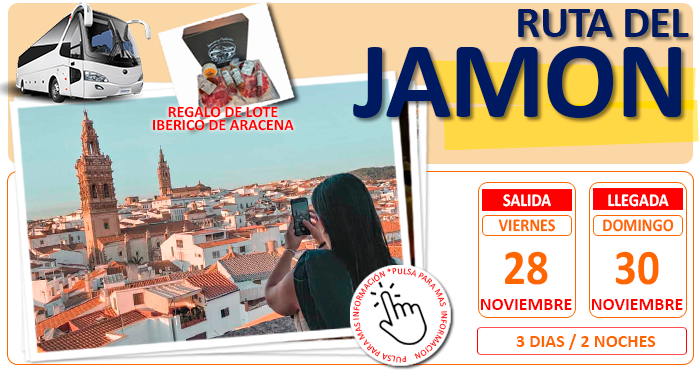 Circuito en Autobús para Grupos :: Ruta del Jamón :: Jerez de los Caballeros, Olivenza, Fregenal y Aracena :: Pensión Completa :: Hotel los Templarios 3* :: 3 Dias