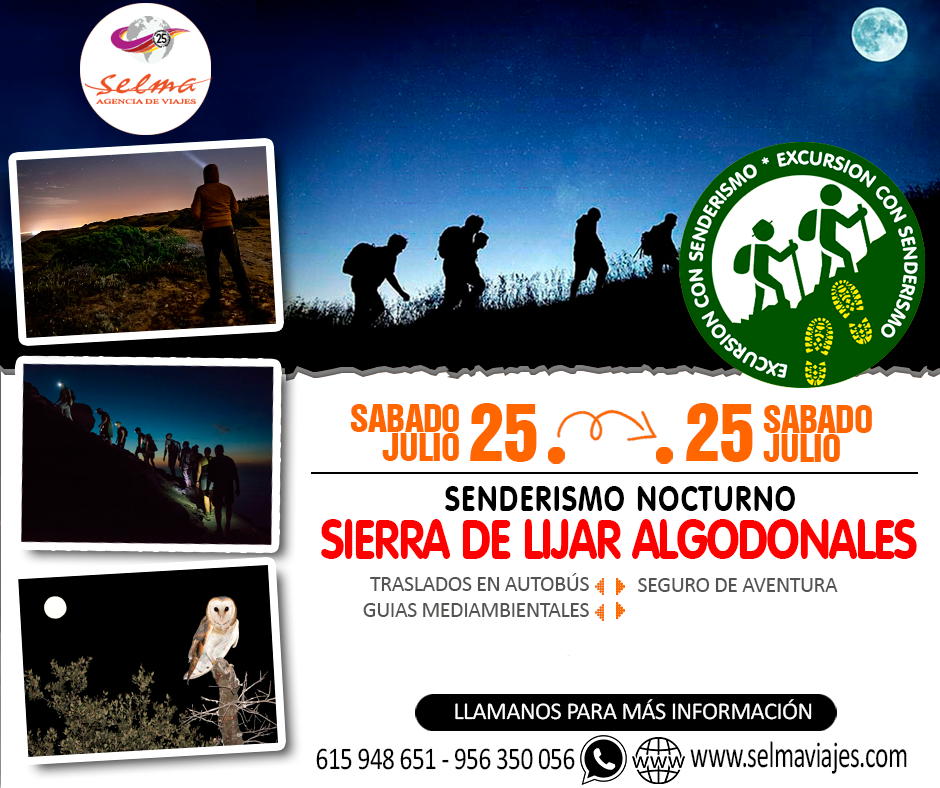 Circuito Cultural en Autocar para Grupos :: Senderismo Nocturno :: Sierra de Lijar :: Algodonales :: Guías Turismo Mediombiental :: Seguros Aventura :: 1 Día