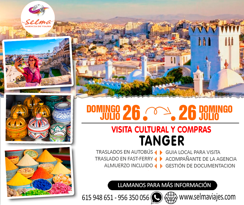 Circuito en Autocar para Grupos :: Tanger :: Cultural y Compras :: Traslado en Fast Ferry :: 1 Día