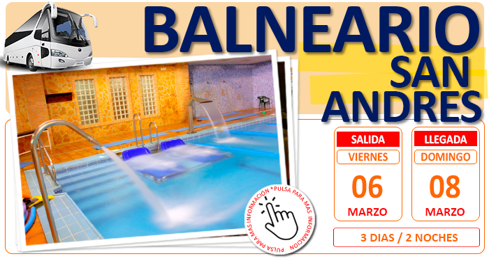 Circuito Cultural en Autobús para Grupos :: Balneario San Andrés :: con 2 Tratamientos :: Canena :: Pensión Completa :: 3 Días