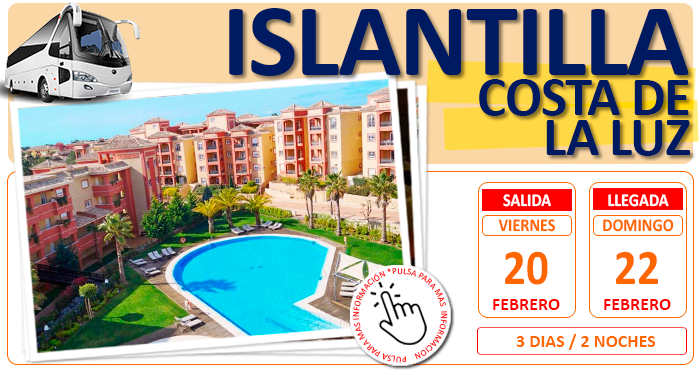 Cabecera :: Circuito Cultural en Autobús para Grupos :: Escapada a Islantilla :: Costa de la Luz :: Hotel Ama Islantilla 4**** :: Pensión Completa :: 3 Días