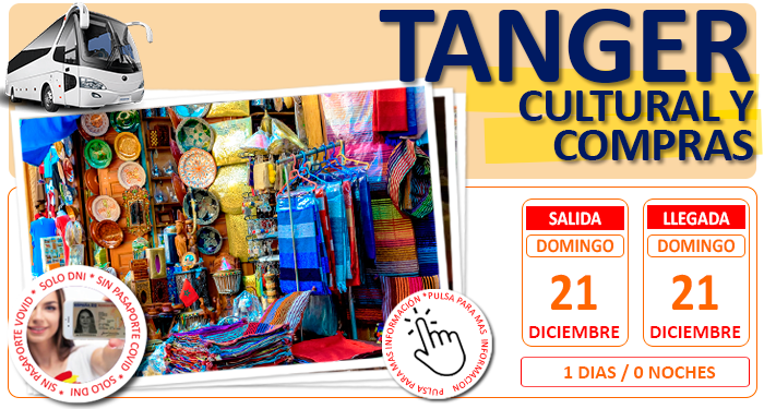 Circuito en Autocar para Grupos :: Tanger :: Visita Cultural y Compras :: Traslado en Fast Ferry :: Almuerzo Incluido :: 1 Día