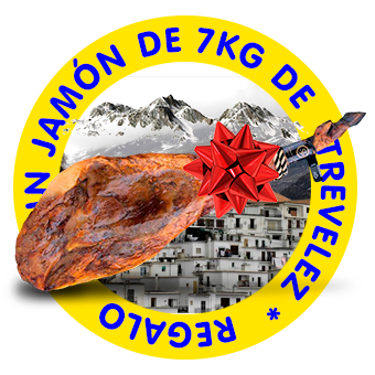 Regalo Jamon de 7kg de Trevelez por persona