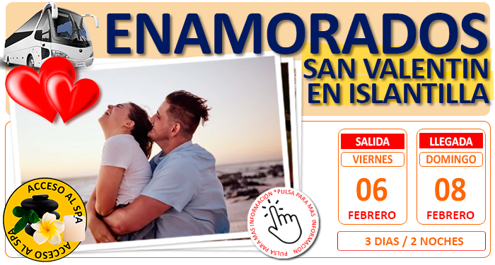 Circuito en Autocar para Grupos :: Enamorados :: San Valentin en Islantilla :: Hotel Resort Ama Islantilla 4**** :: Con Acceso al SPA :: 3 Días