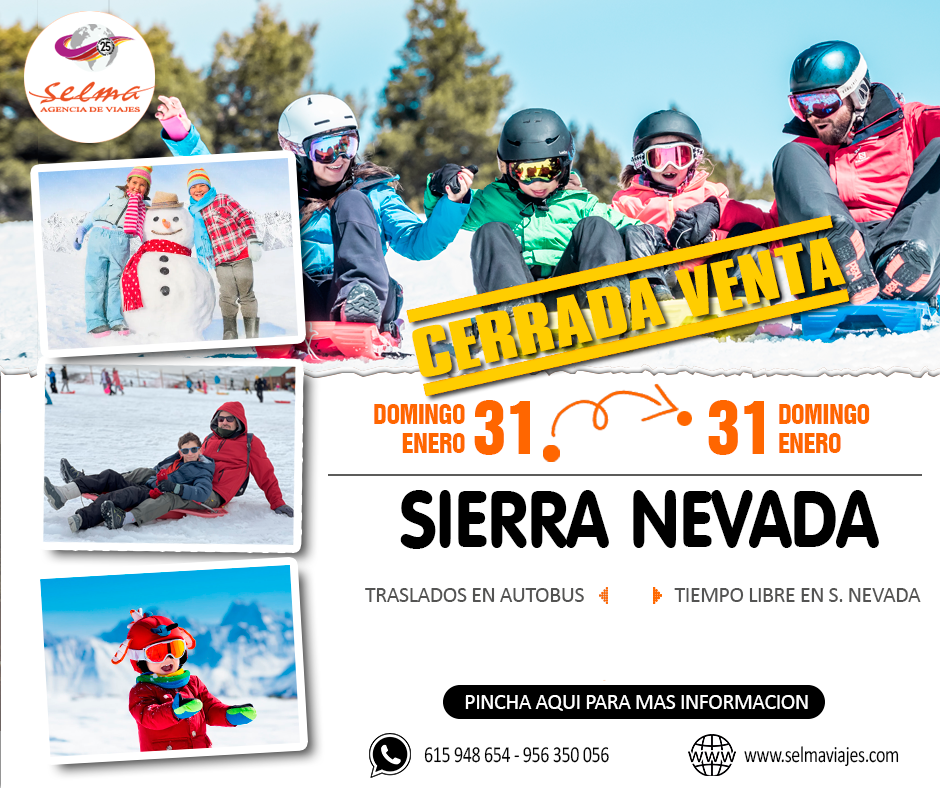 Excursion en Autocar para Grupos :: Sierra Nevada :: Granada :: Sin Almuerzo :: 1 Días