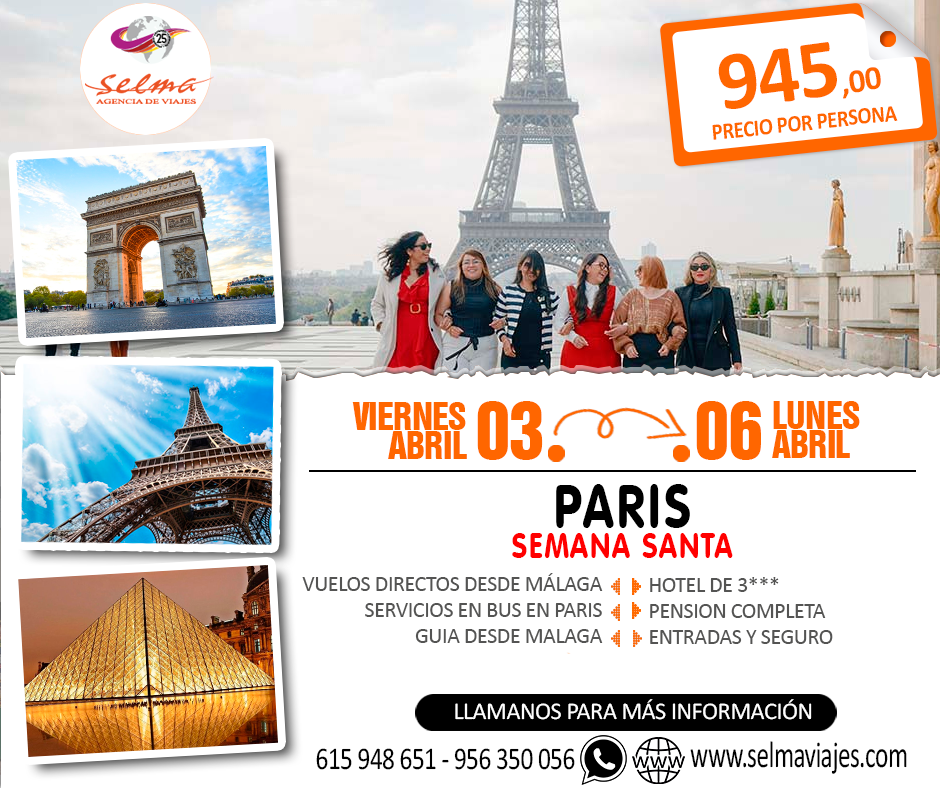 Solo Ofertas :: Paris :: Semana Santa :: Ofertas de Viajes