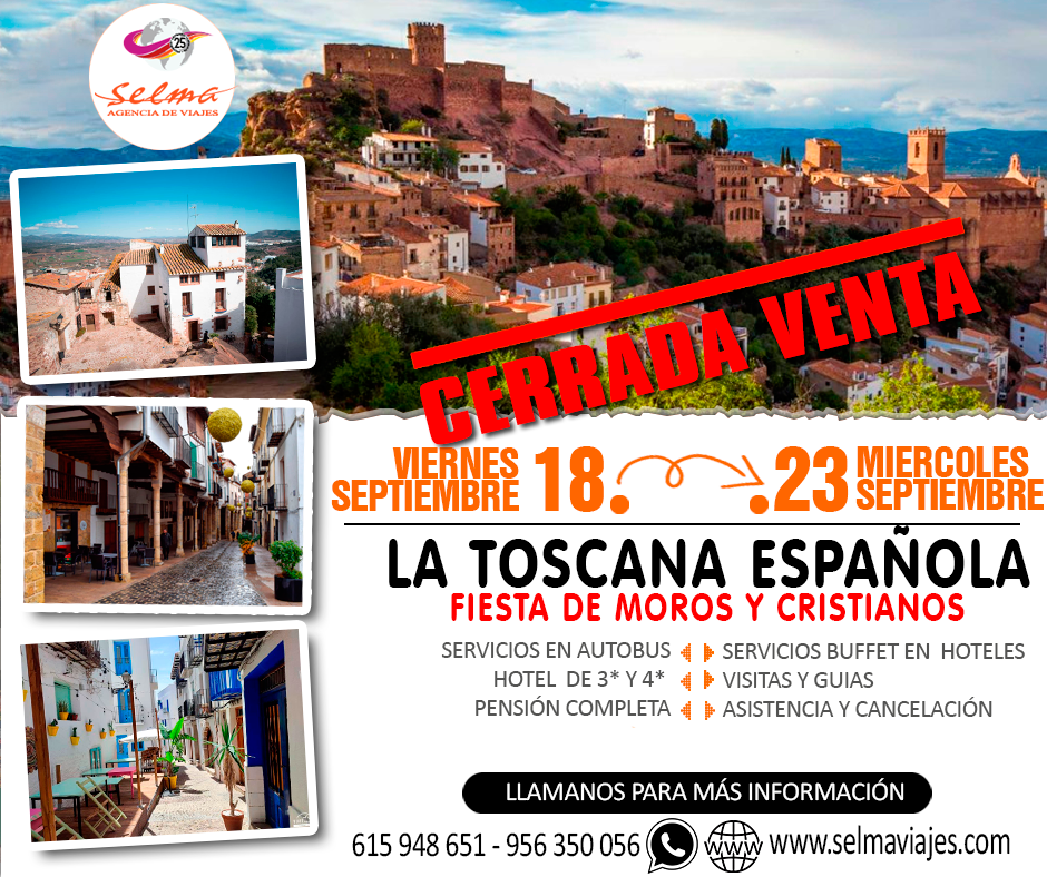 Circuito en Autocar para Grupos :: La Toscana Española :: Hoteles 3* y 4**** :: Pensión Completa :: Servicio Buffet :: Mini-Crucero por el Ebro :: 6 Dias