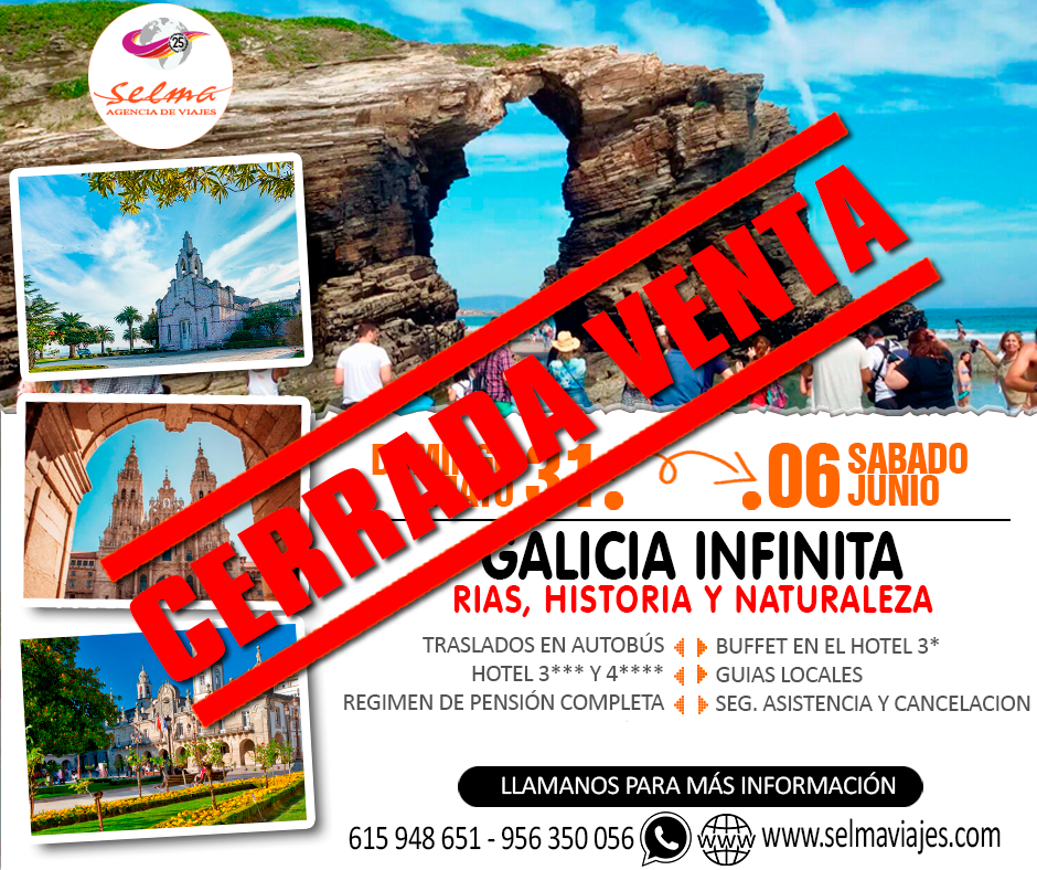 Circuito Cultural en Autobús para Grupos :: Galicia Infinita :: Rias, Historia y Naturaleza :: Hotel 3*** Buffet :: Hotel 4**** :: Pension Completa :: 7 Días