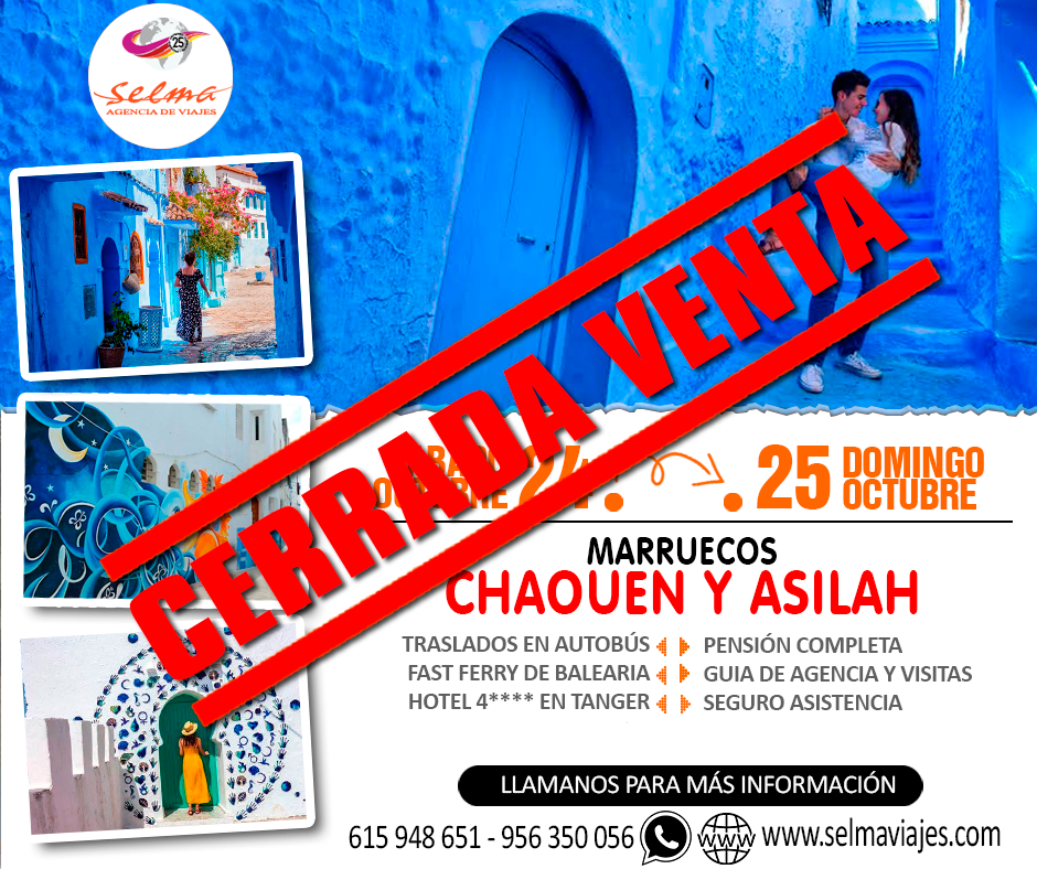 Circuito Cultural en Autobús para Grupos :: Marruecos :: Chaouen y Asilah :: Hotel 4**** :: Pensión Completa :: 2 Días