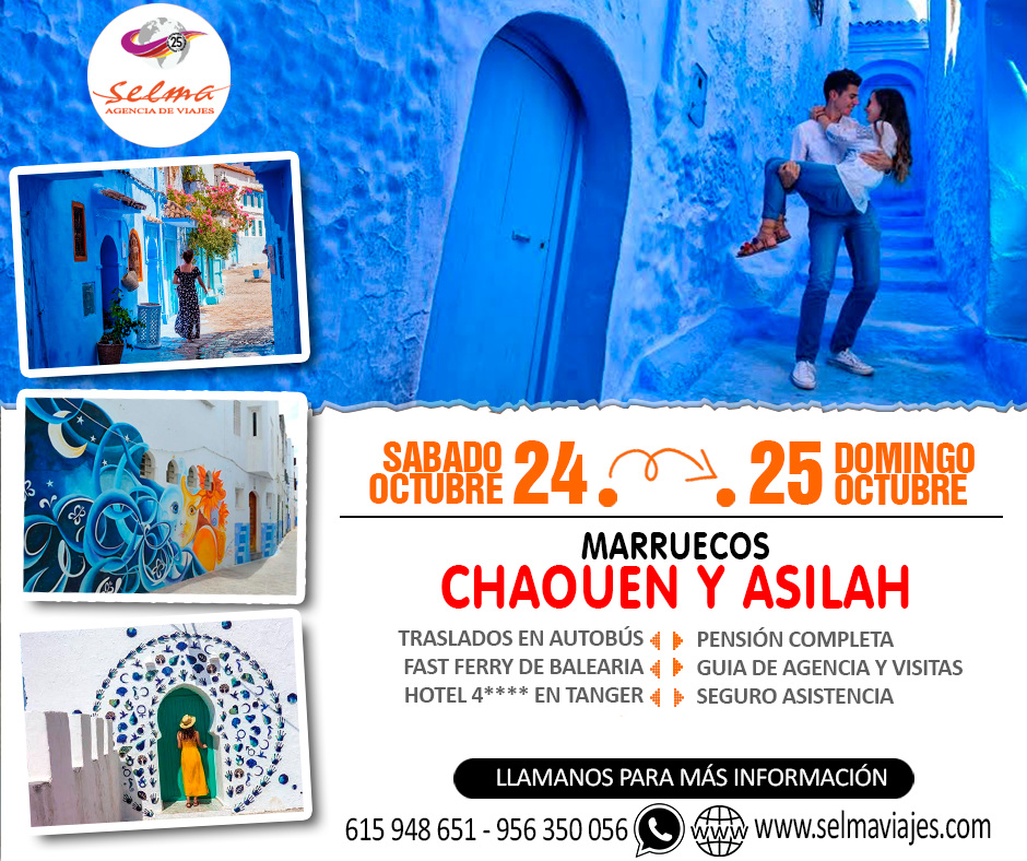 Circuito Cultural en Autobús para Grupos :: Marruecos :: Chaouen y Asilah :: Hotel 4**** :: Pensión Completa :: 2 Días